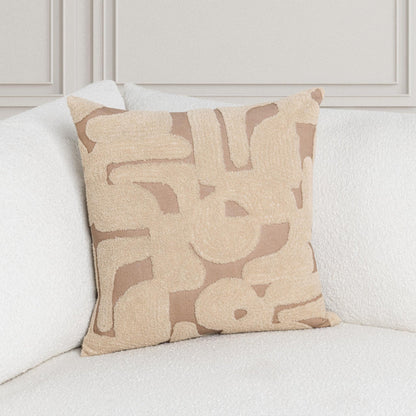 Caramel 100% Cotton Pattern LN Austen 20x20 Collection