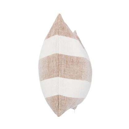 Natural/Ivory 100% Belgian Flax Linen Pattern LN Eleanor 14x26 Collection