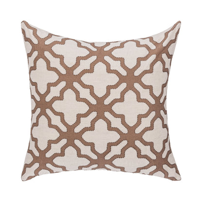 Frothed Brown 50% Cotton Pattern LN Mullan 22x22 Collection