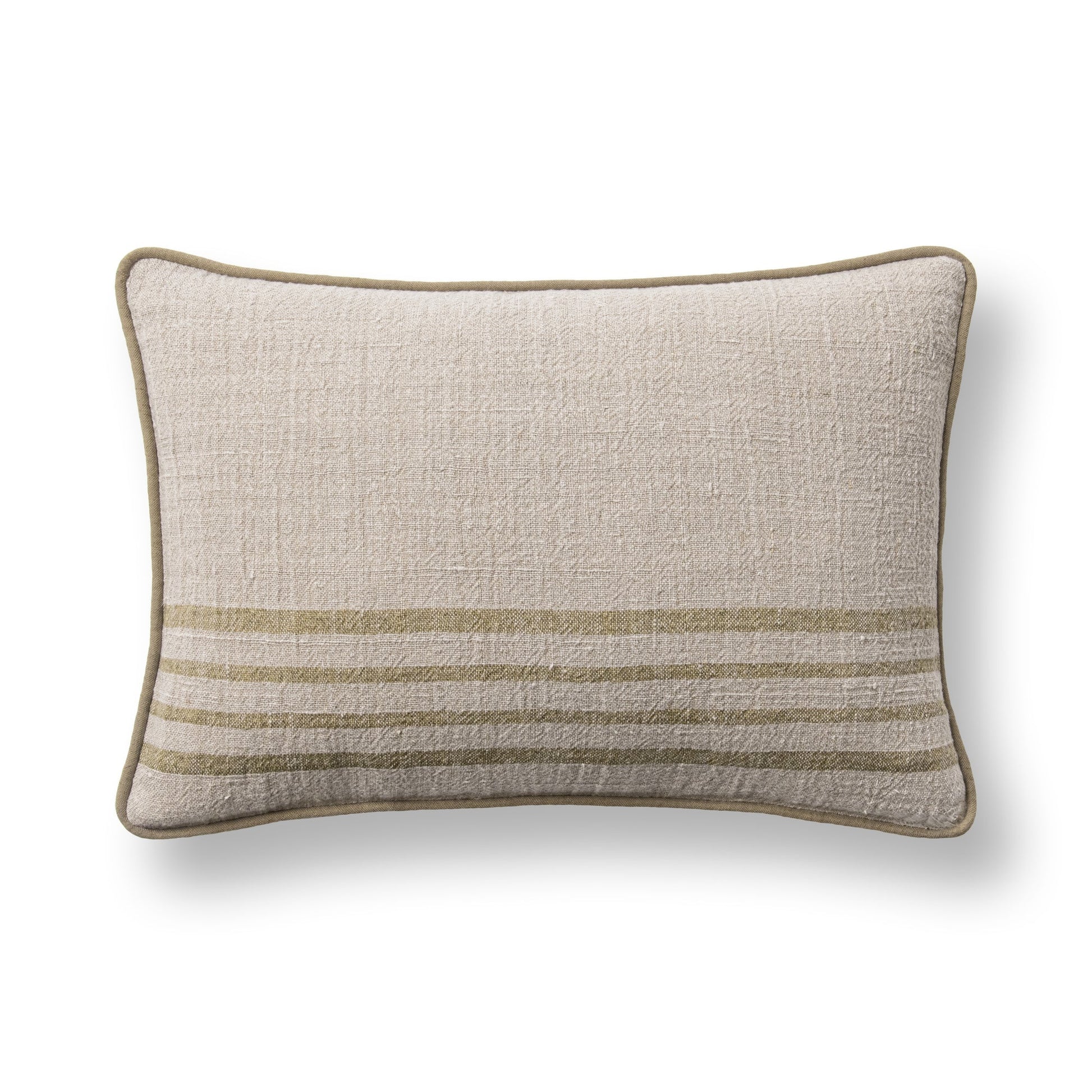 Olive Green 100% Linen Pattern VC Newport Collection