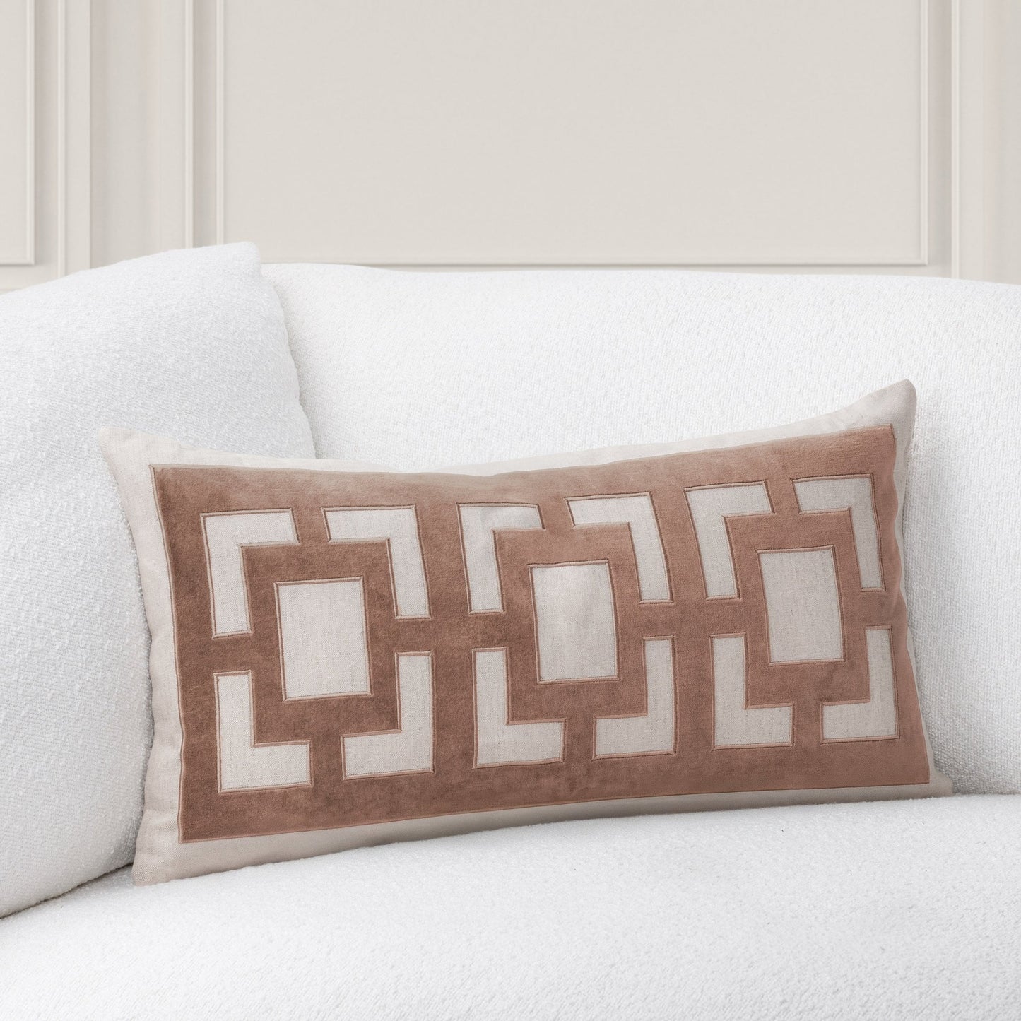 Frothed Brown 50% Cotton Pattern TD Corbin 14x26 Collection