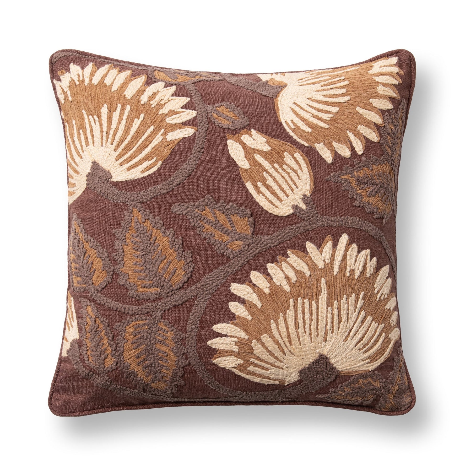Mahogany 100% Linen Pattern TD Folly Multi 22x22 Collection