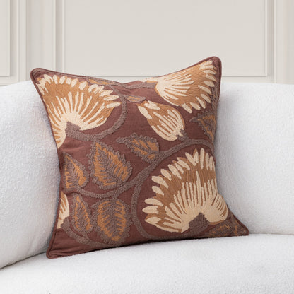 Mahogany 100% Linen Pattern TD Folly Multi 22x22 Collection