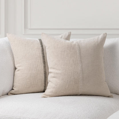 Natural/Dry Sage 50% Cotton Solid SR Nisha 22x22 Collection