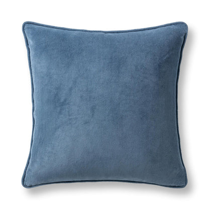 Sea Blue 100% Polyester Solid SR Memoir 22x22 Collection