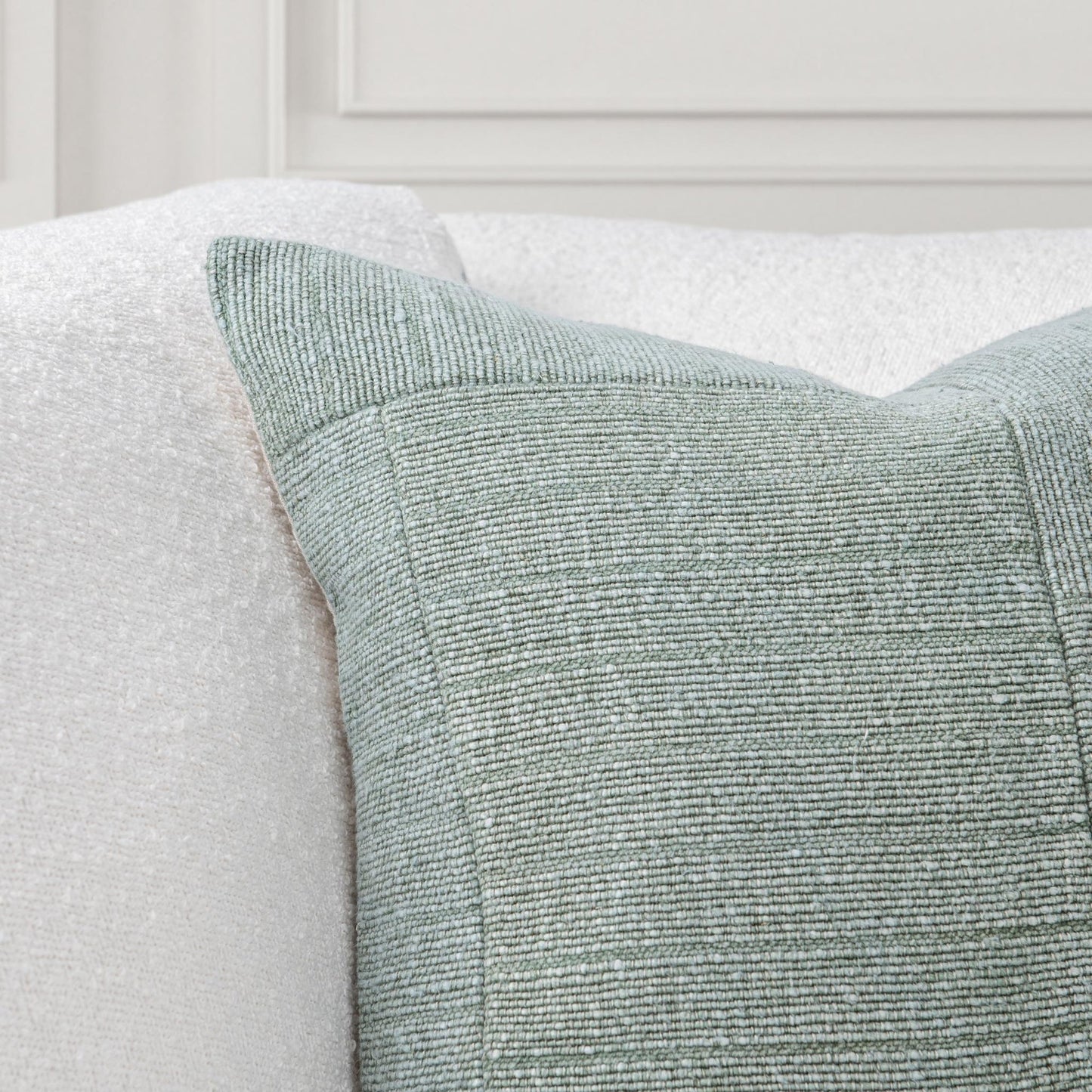 Dry Sage 100% Linen Solid SR Moksha 20x20 Collection