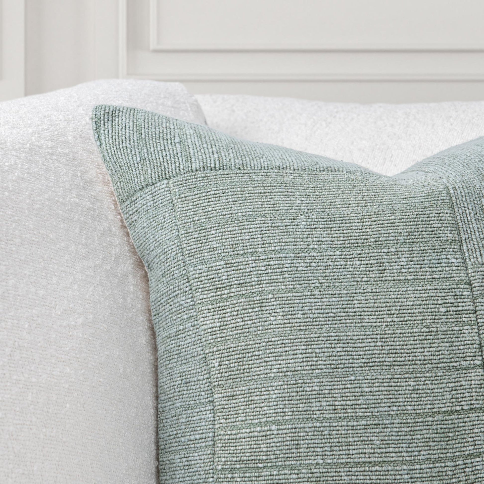 Dry Sage 100% Linen Solid SR Moksha 20x20 Collection