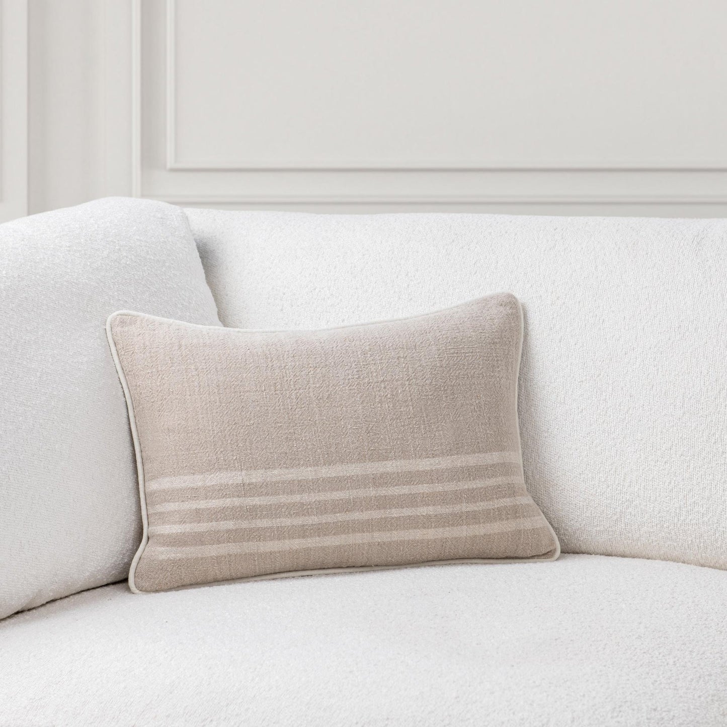 Ivory 100% Linen Pattern SR Newport Collection