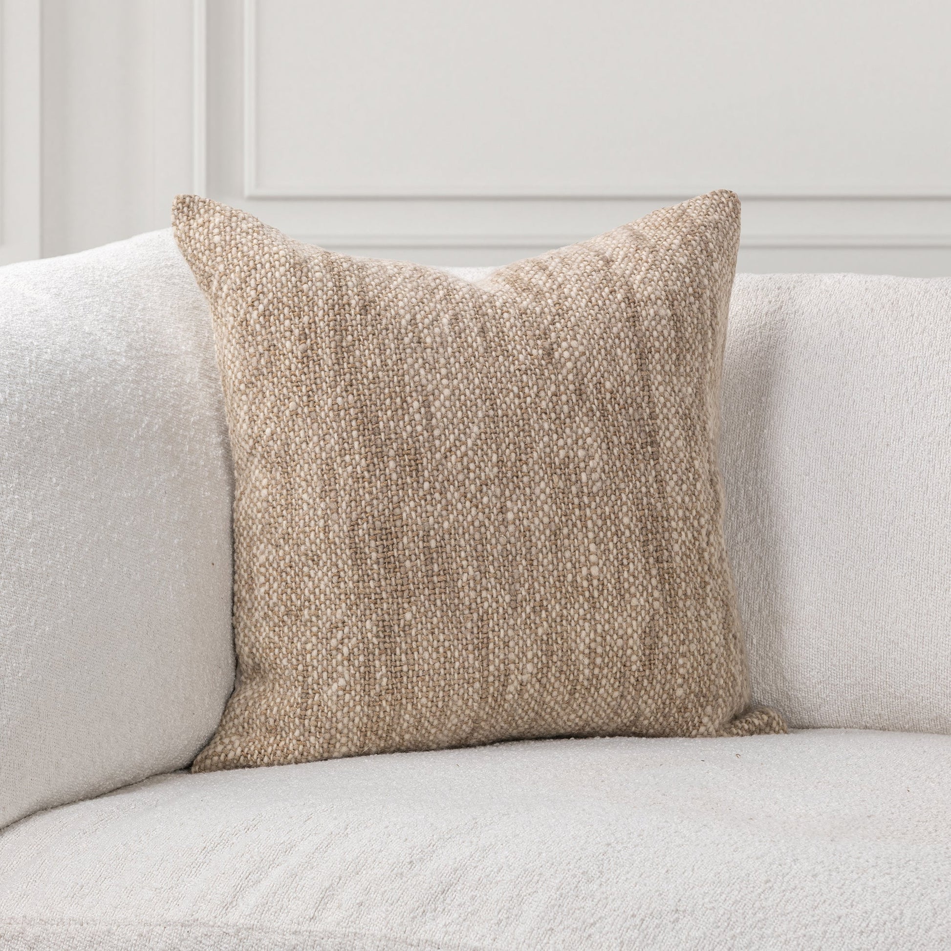 Natural 50% Linen Pattern SR Jai 22x22 Collection