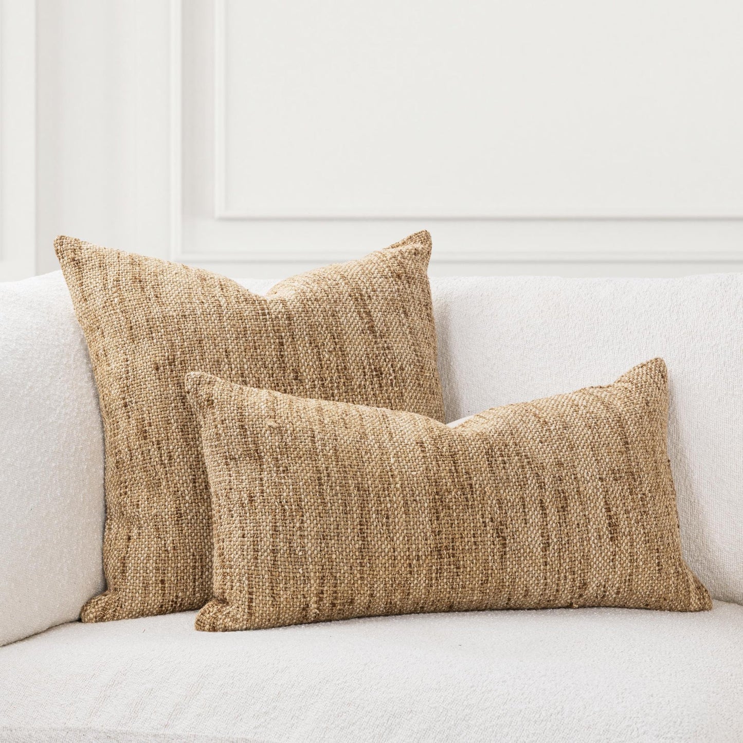 50% Cotton Pattern TW Mecca Natural 22x22 Collection