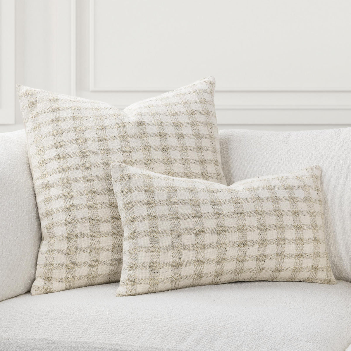 Elevated Pillows & Throw