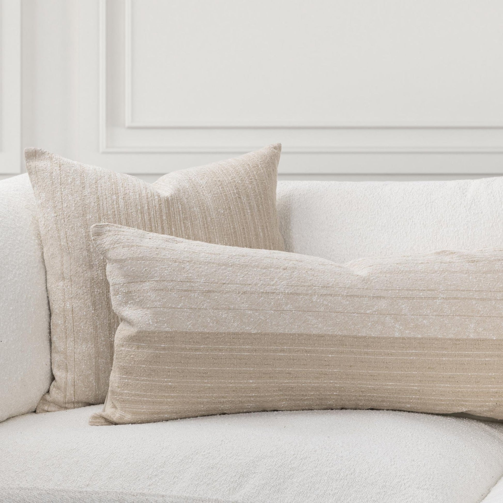 Natural/ Ivory 100% Cotton/ 50% Cotton Pattern TW Beryl Collection