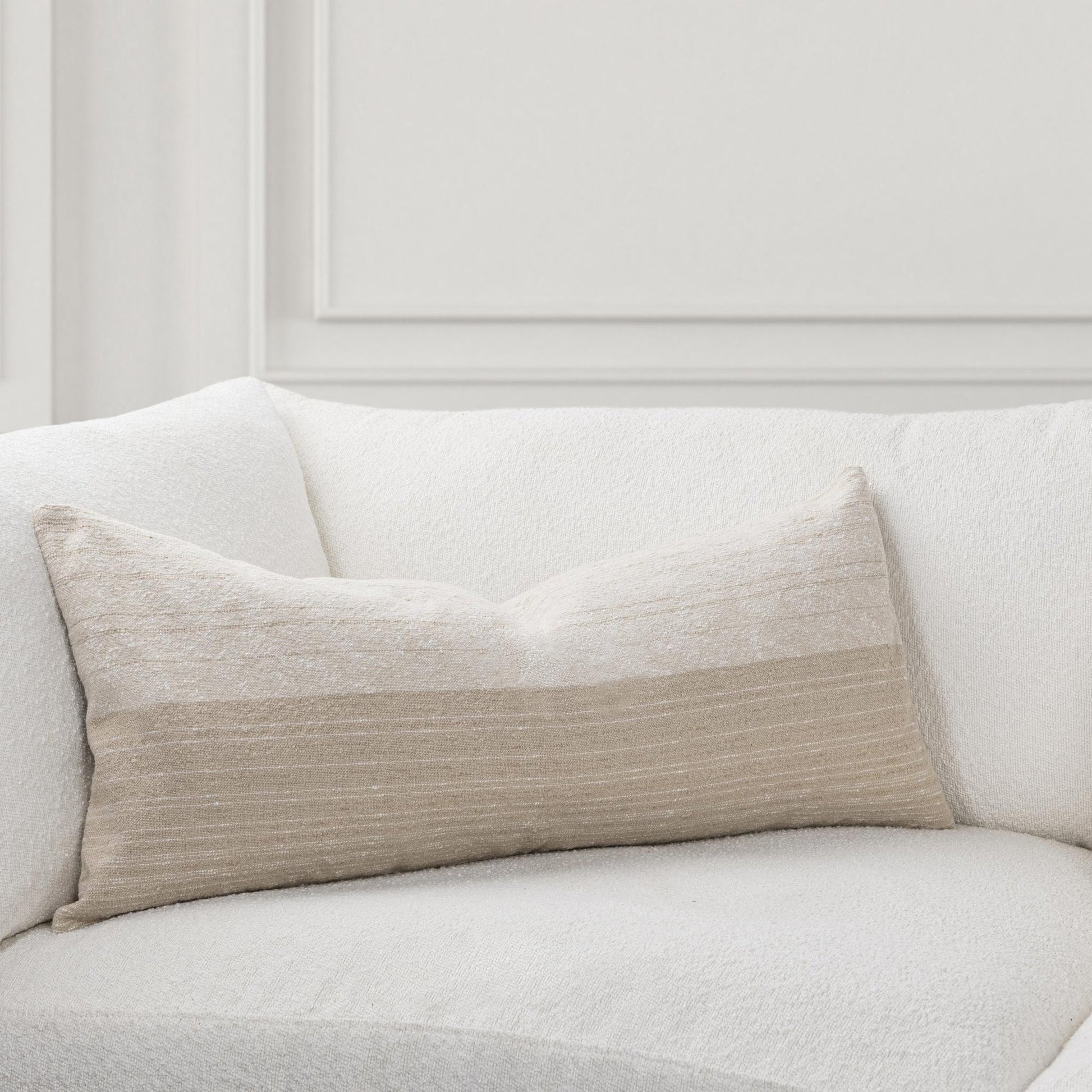 Natural/ Ivory 100% Cotton/ 50% Cotton Pattern TW Beryl Collection