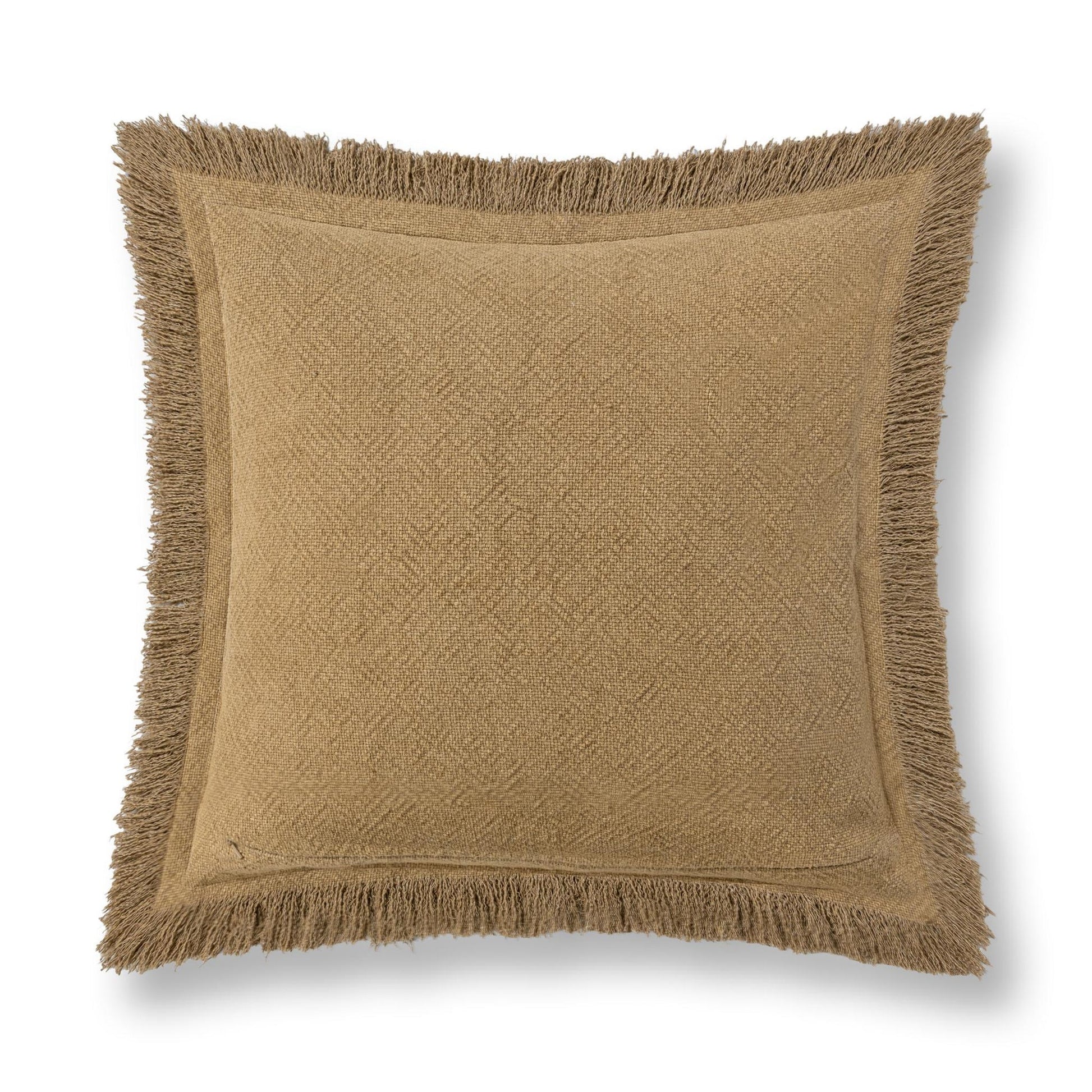 Toasted Oat 60% Cotton Solid SLD Lauren 22x22 Collection