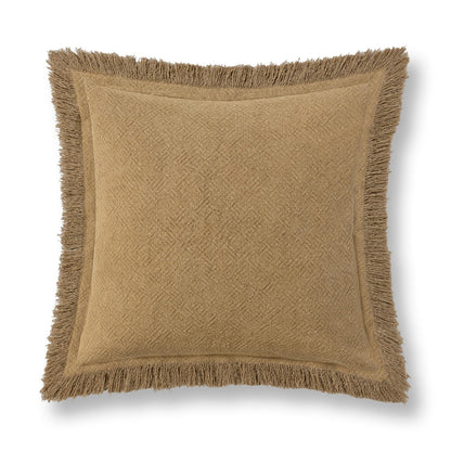 Toasted Oat 60% Cotton Solid SLD Lauren 22x22 Collection