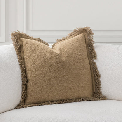 Toasted Oat 60% Cotton Solid SLD Lauren 22x22 Collection