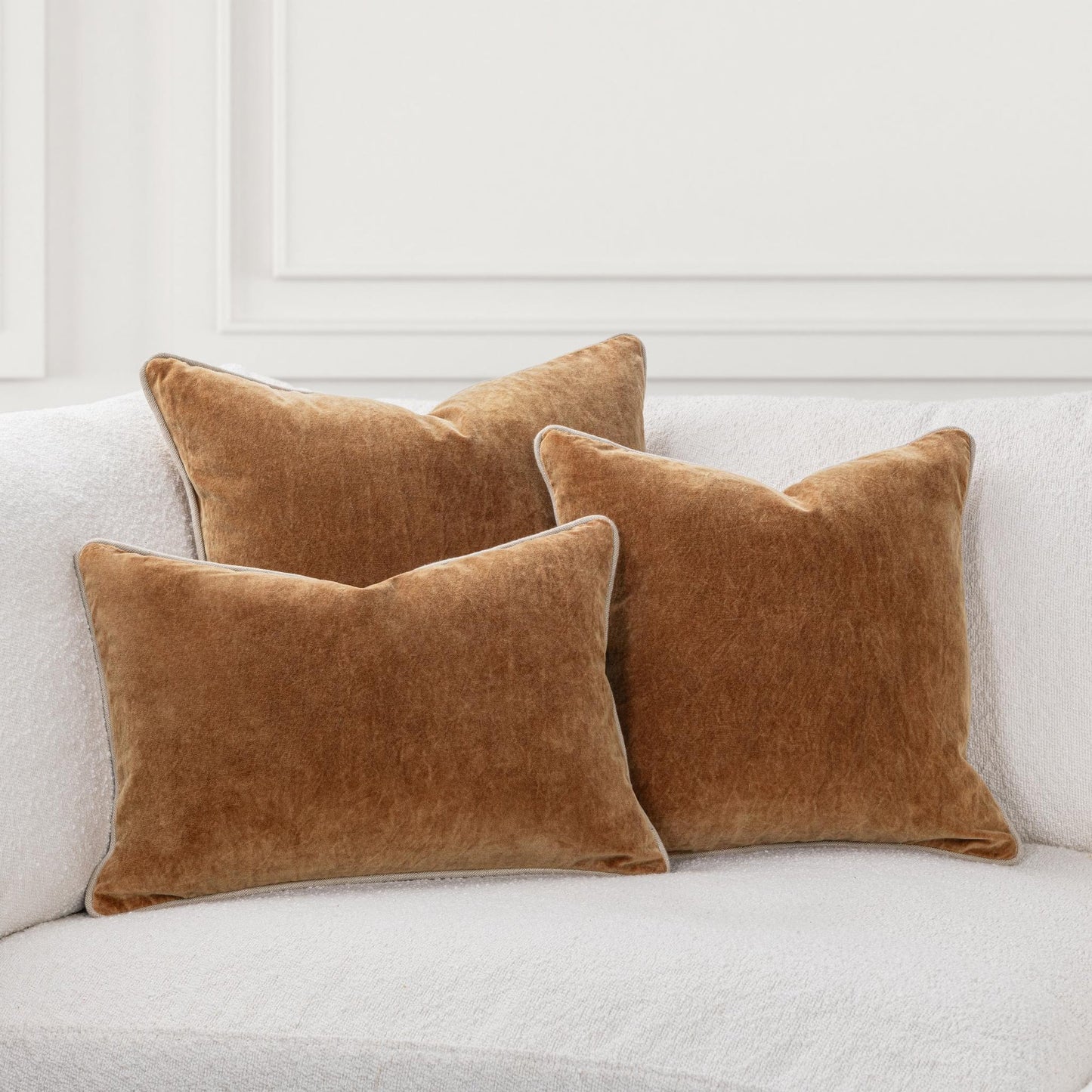 Velvet Turmeric 100% Cotton Velvet Solid SLD Heirloom Collection