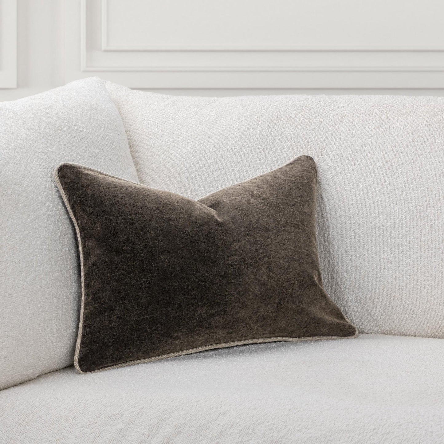 Velvet Dark Clove 100% Cotton Velvet Solid SLD Heirloom Collection