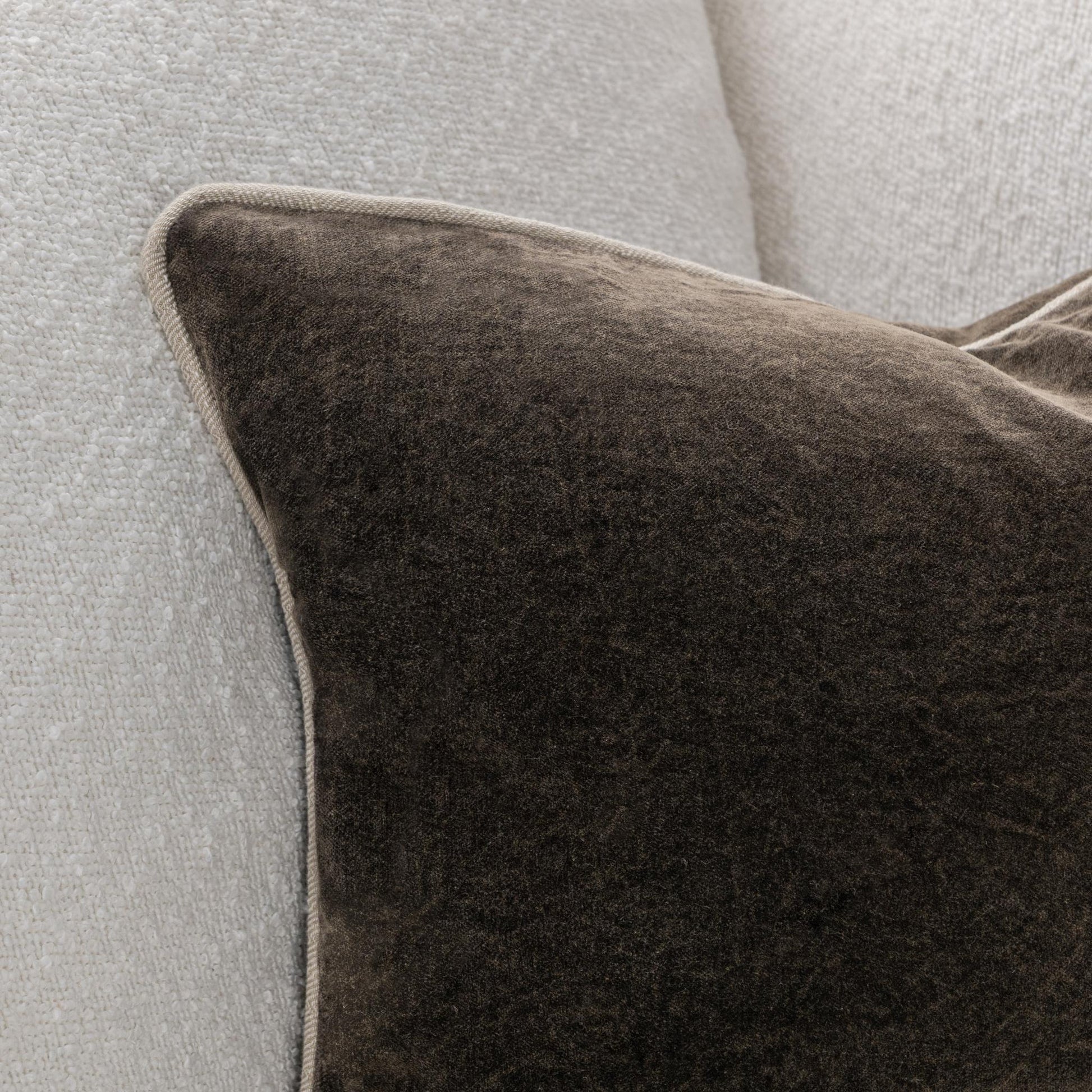 Velvet Dark Clove 100% Cotton Velvet Solid SLD Heirloom Collection