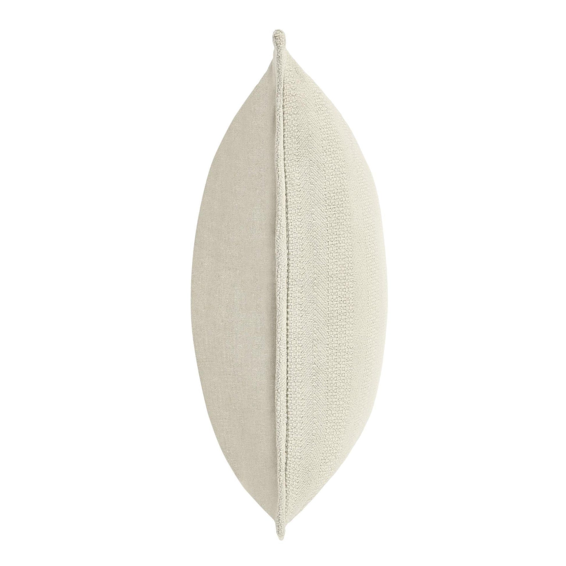 Natural 100% Cotton Texture Solid VE Rhodes 18x18 Collection