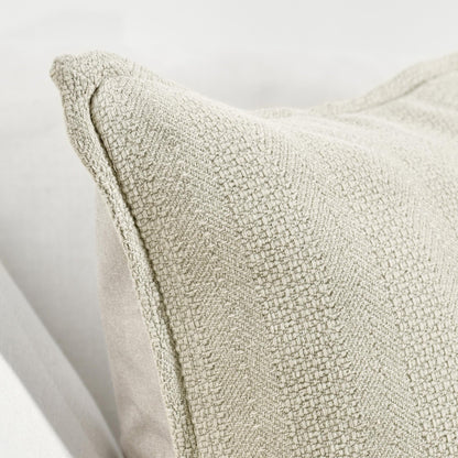 Natural 100% Cotton Texture Solid VE Rhodes 18x18 Collection