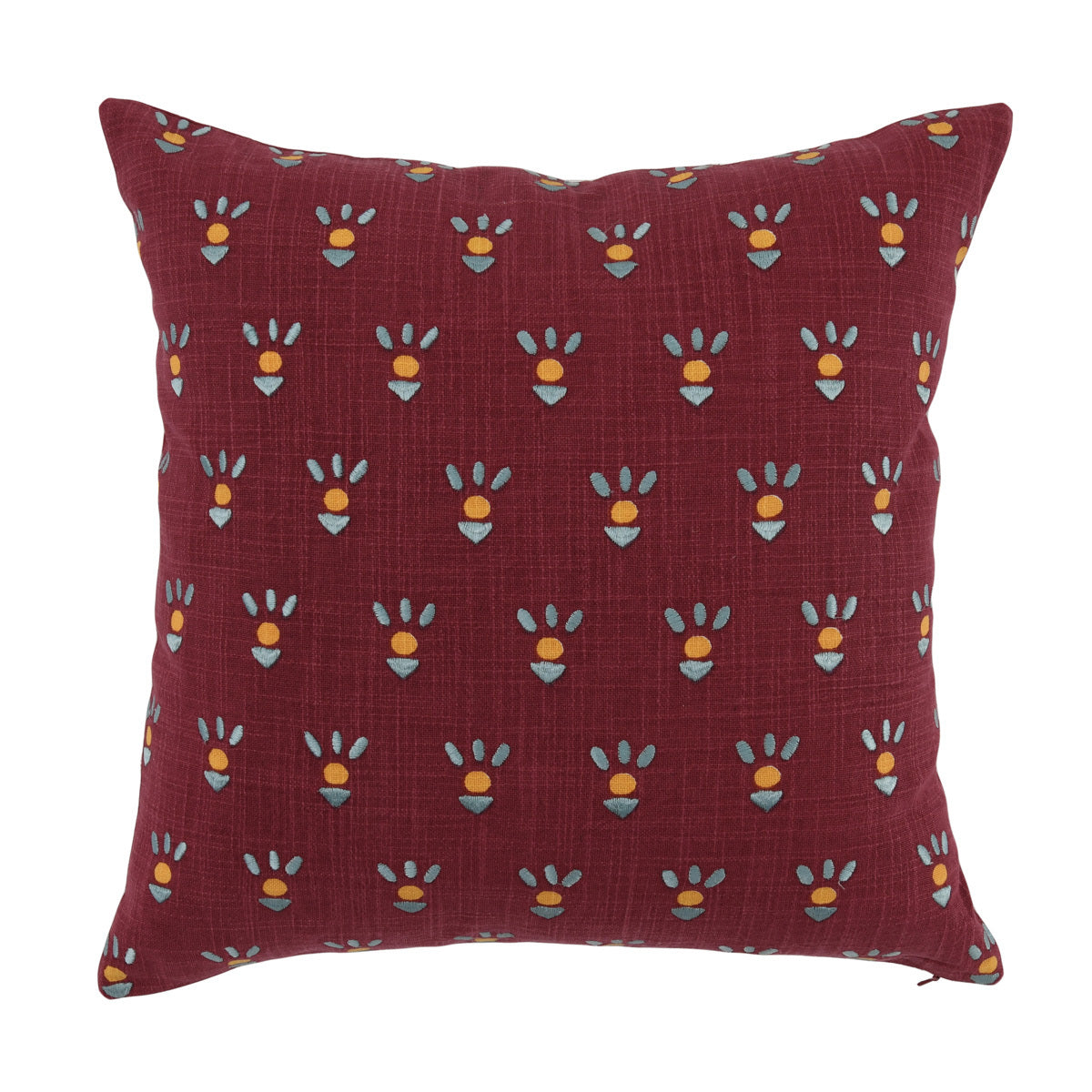 Raspberry Red Pattern VE Monica 18x18 Collection