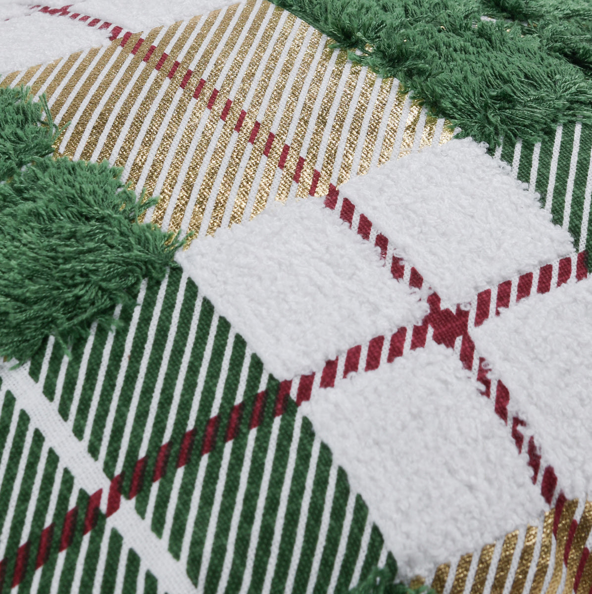 Pattern VE Plaid Texture Multi Multiple Sizes -Green Collection