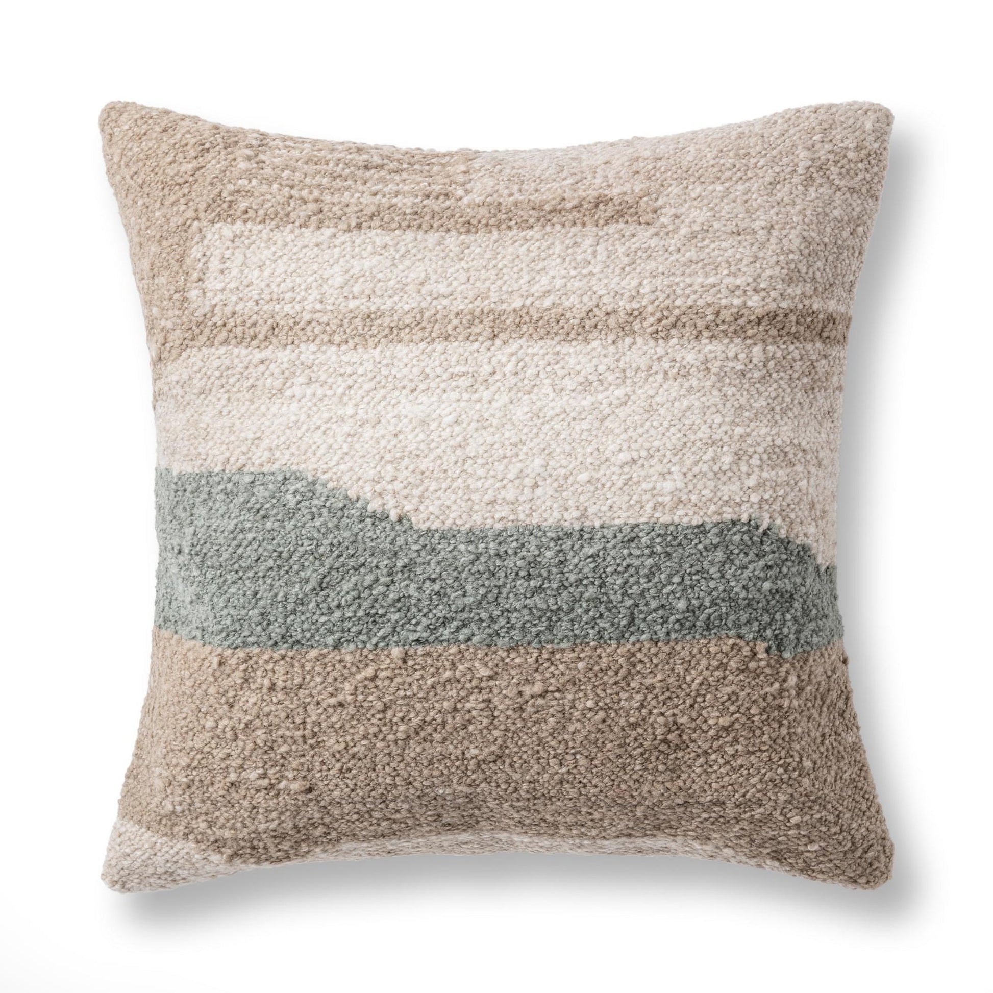 Dry Sage/ Natural 100% Polyester Performance Indoor/Outdoor Performance Sita 22x22 Collection