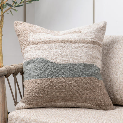 Dry Sage/ Natural 100% Polyester Performance Indoor/Outdoor Performance Sita 22x22 Collection
