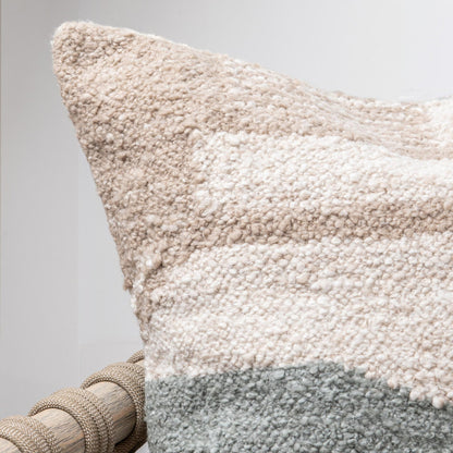 Dry Sage/ Natural 100% Polyester Performance Indoor/Outdoor Performance Sita 22x22 Collection