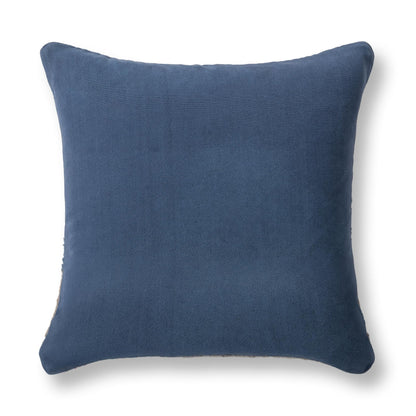 Blue Sea/ Natural 100% Polyester Performance Indoor/Outdoor Performance Sita 22x22 Collection