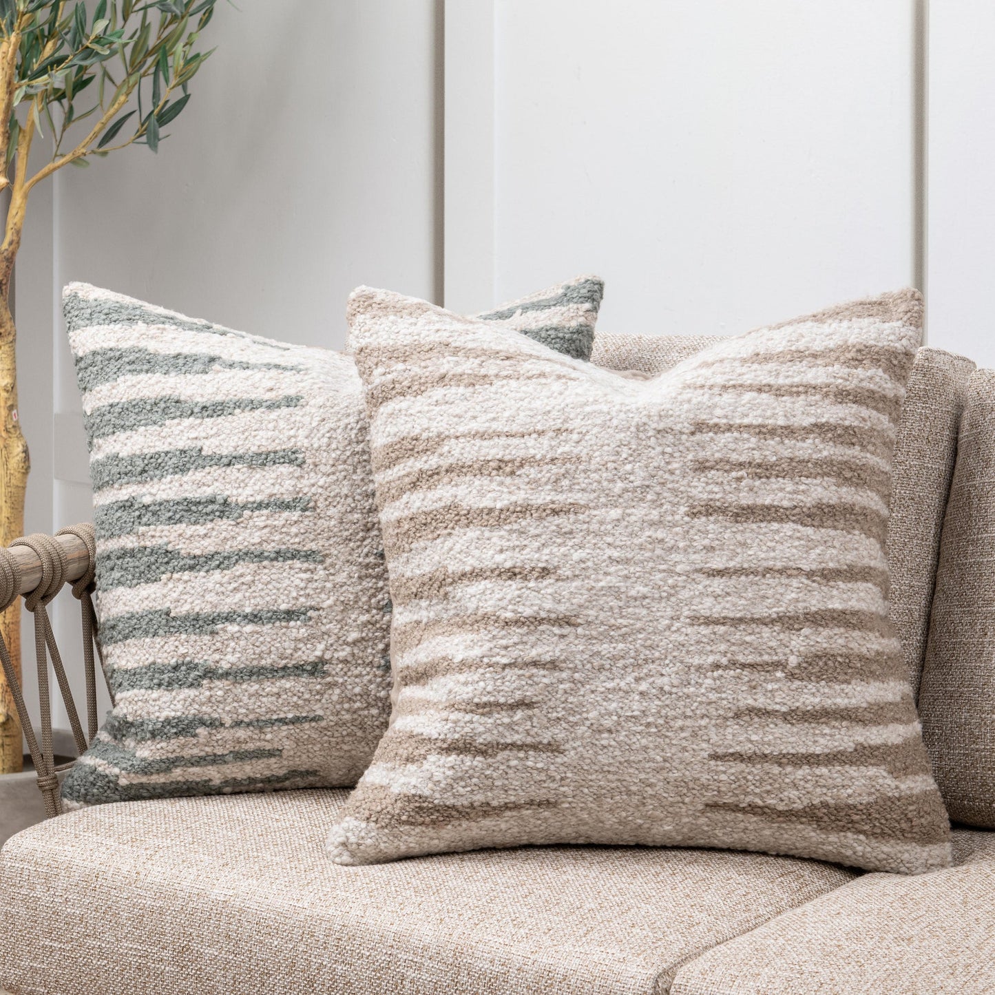 Dry Sage 100% Polyester Performance Indoor/Outdoor Performance Kiran 22x22 Collection