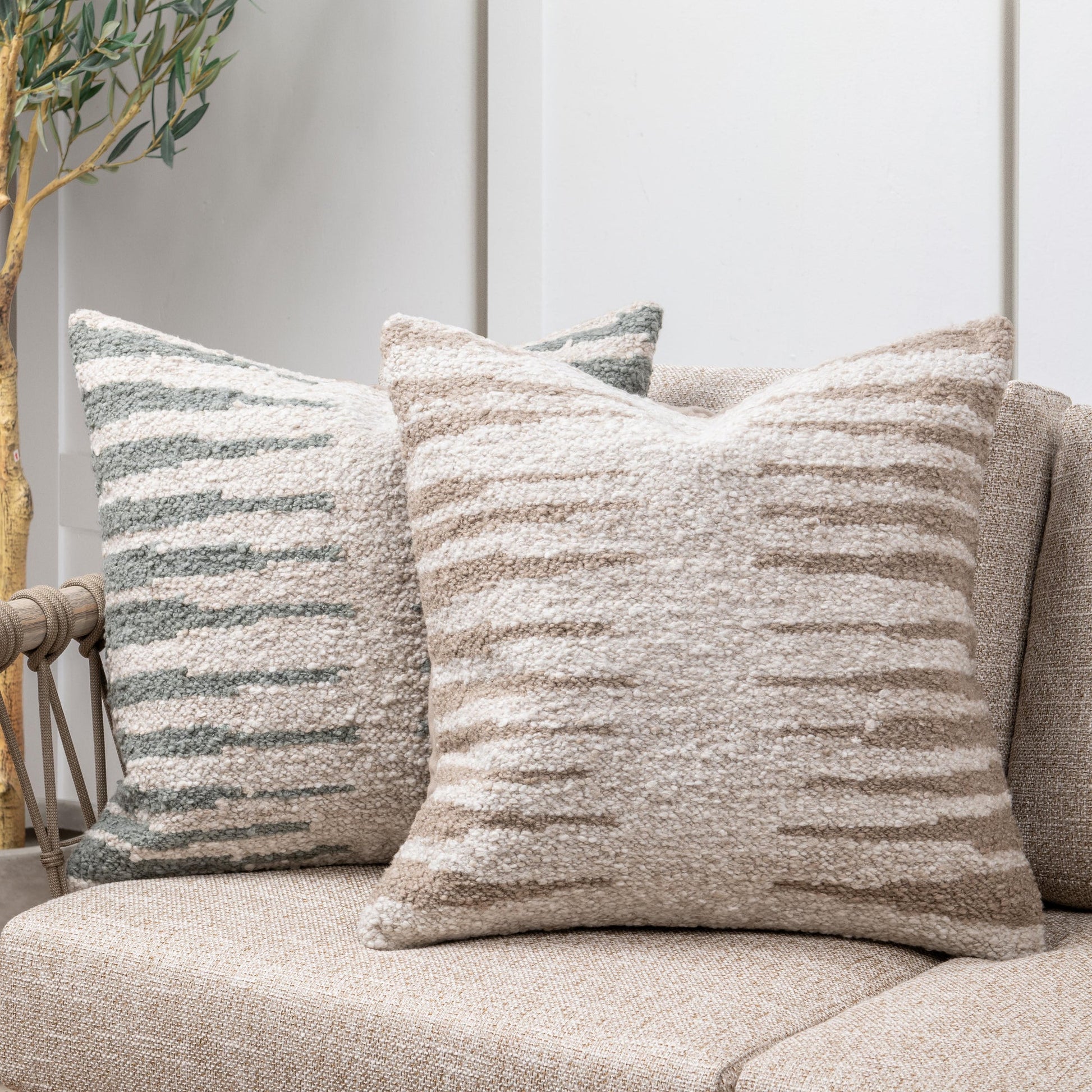 Dry Sage 100% Polyester Performance Indoor/Outdoor Performance Kiran 22x22 Collection