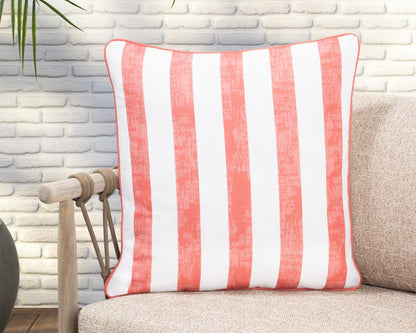 Red 100% Polyester Performance Indoor/Outdoor Indoor/Outdoor Milton 22x22 Collection