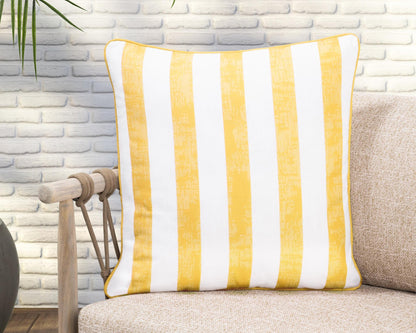 Yellow 100% Polyester Performance Indoor/Outdoor Indoor/Outdoor Milton 22x22 Collection