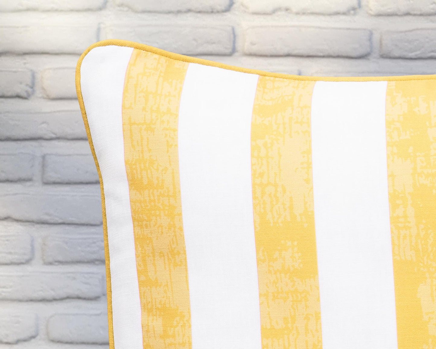 Yellow 100% Polyester Performance Indoor/Outdoor Indoor/Outdoor Milton 22x22 Collection