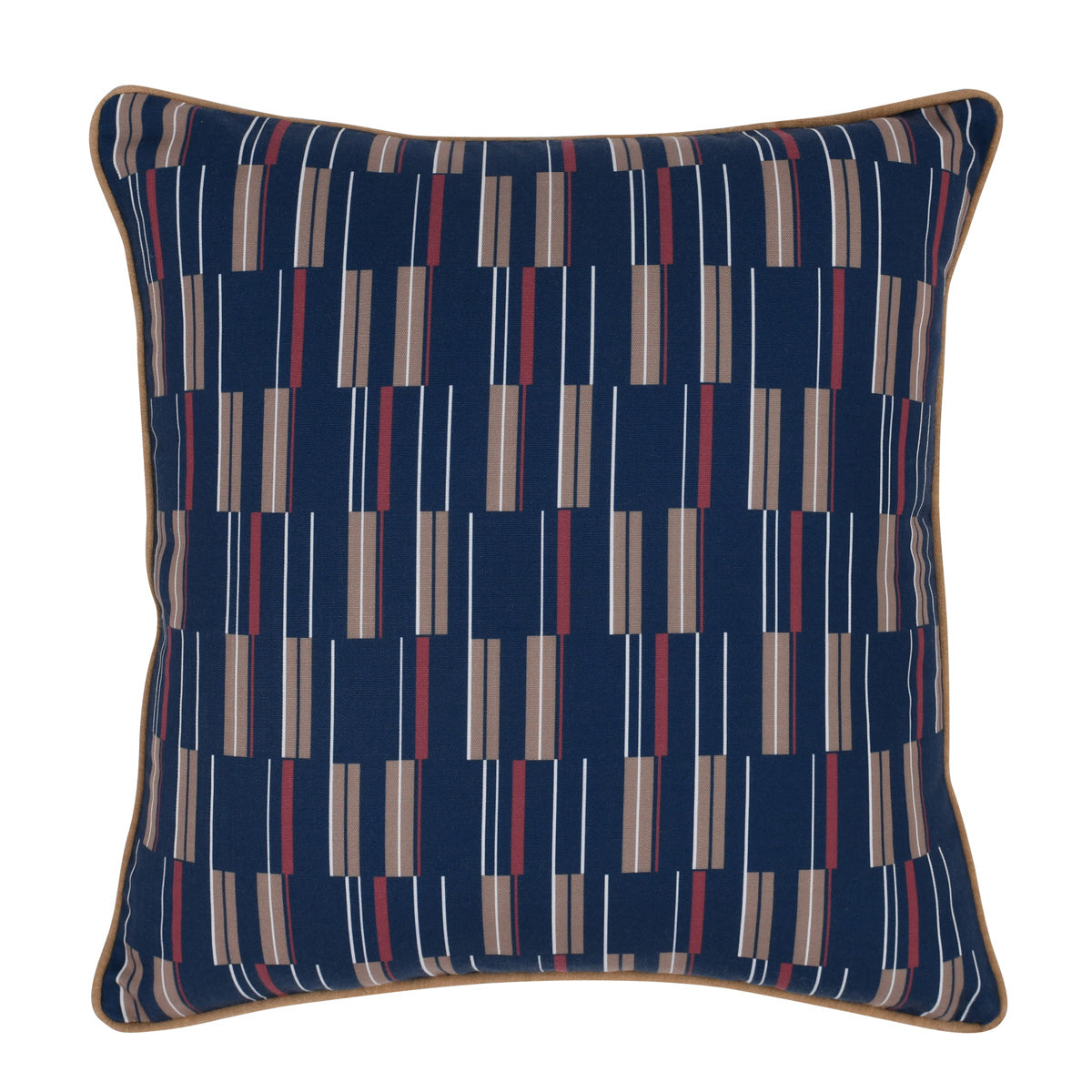 Blue Multi 100% Polyester Performance Indoor/Outdoor Indoor/Outdoor Nantucket 22x22 Collection