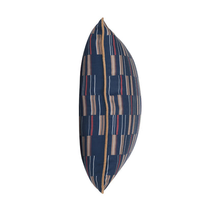 Blue Multi 100% Polyester Performance Indoor/Outdoor Indoor/Outdoor Nantucket 22x22 Collection