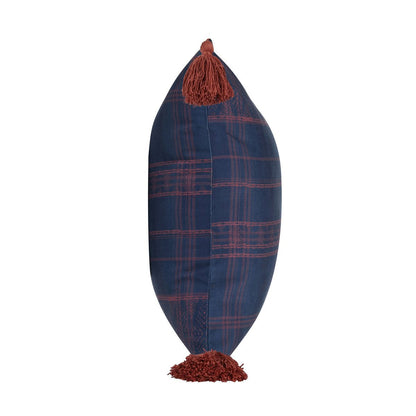 Dark Blue/Red 100% Polyester Performance Indoor/Outdoor Indoor/Outdoor Cannon Collection