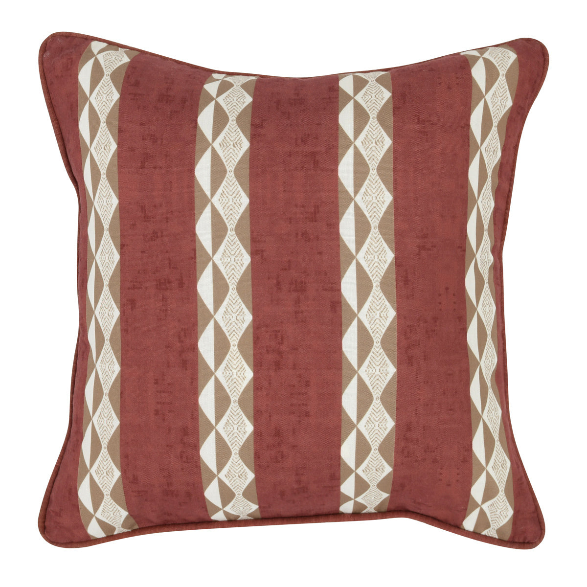 Clay Red 100% Polyester Performance Indoor/Outdoor Indoor/Outdoor Delray Collection