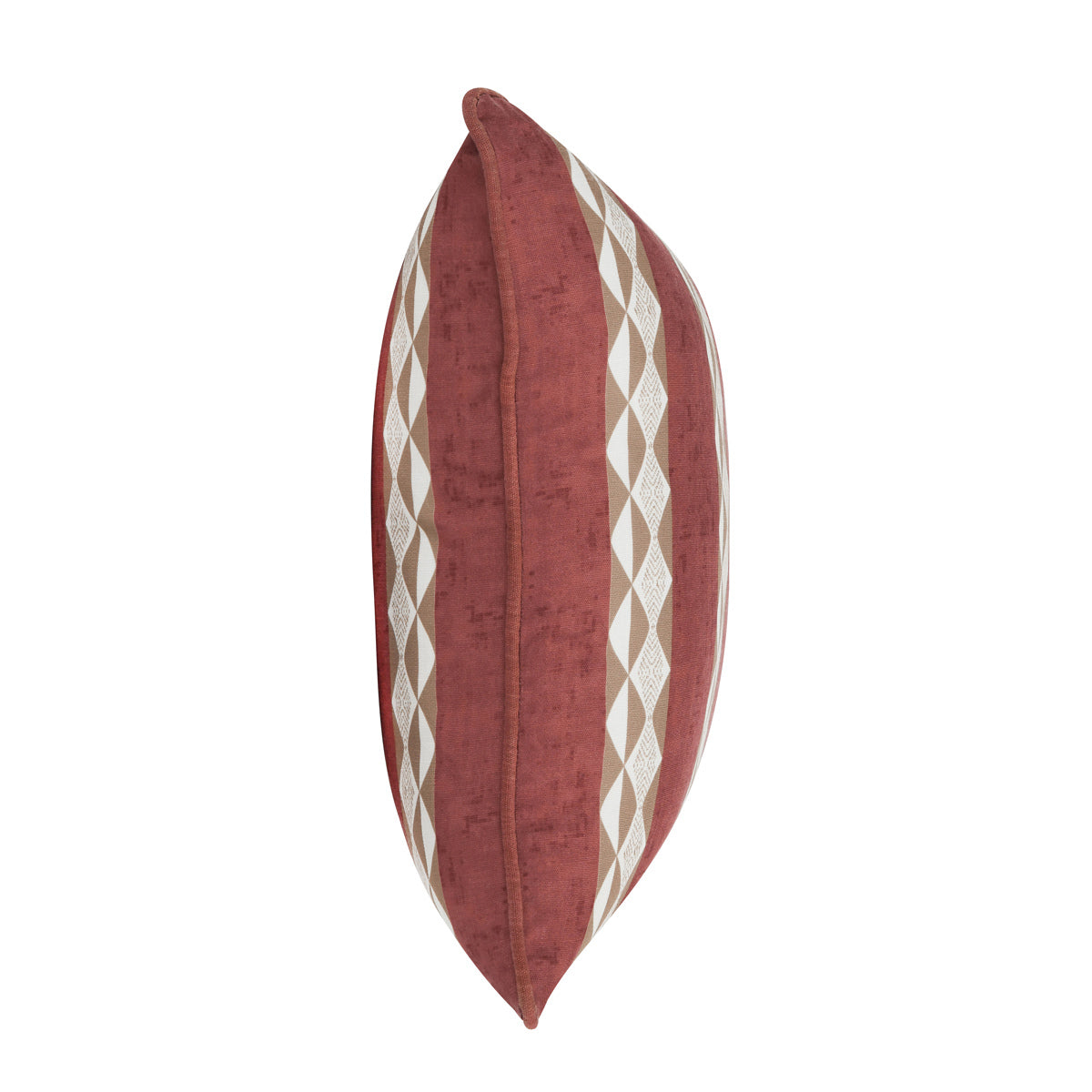 Clay Red 100% Polyester Performance Indoor/Outdoor Indoor/Outdoor Delray Collection