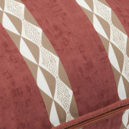 Clay Red 100% Polyester Performance Indoor/Outdoor Indoor/Outdoor Delray Collection