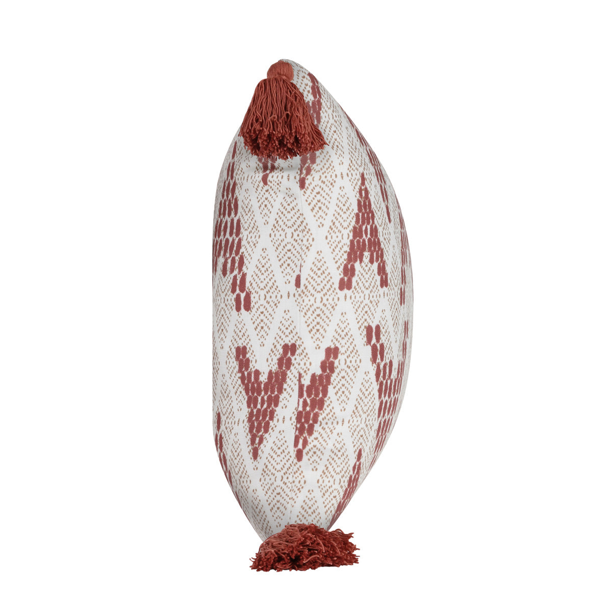 Natural/Clay Red 100% Polyester Performance Indoor/Outdoor Indoor/Outdoor Sanibel Collection