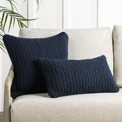 Navy Blue 100% Polyester Performance Indoor/Outdoor Performance Prism Multiple Sizes Collection