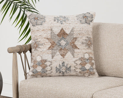 Clay Multi 100% Polyester Performance Indoor/Outdoor Performance Ardeth 22x22 Collection