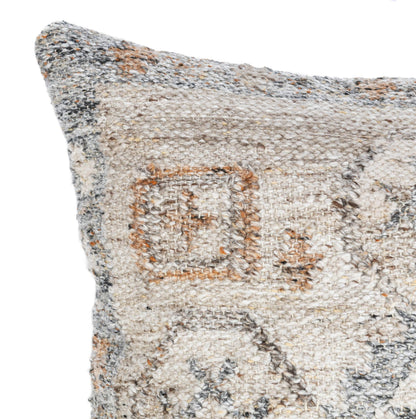 Gray Multi 100% Polyester Performance Indoor/Outdoor Performance Lukens 22x22 Collection
