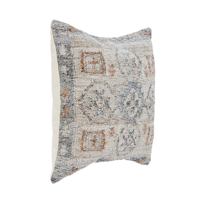 Gray Multi 100% Polyester Performance Indoor/Outdoor Performance Lukens 22x22 Collection