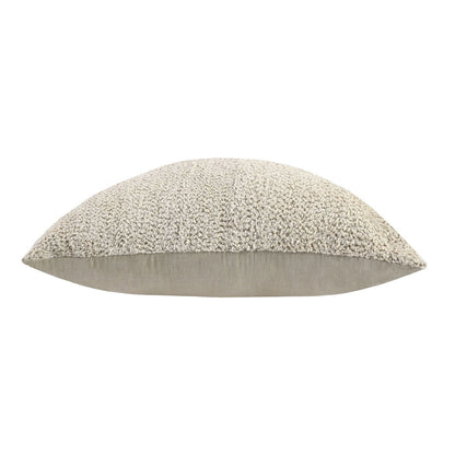 Ivory/Natural 50% Cotton/50% Linen Pattern Maris Floor Cushion Collection
