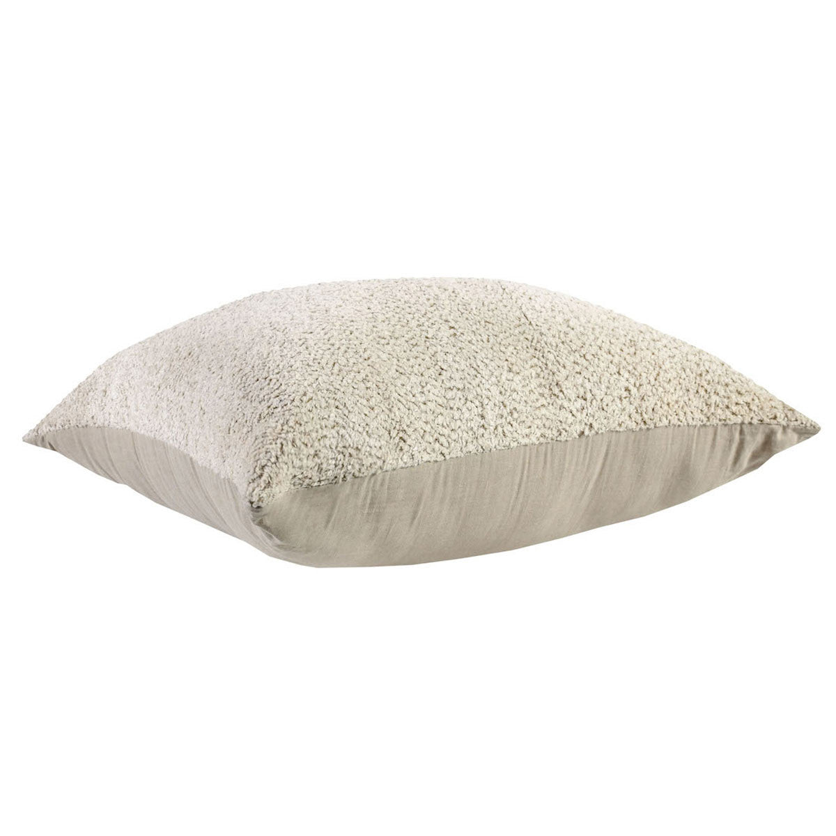 Ivory/Natural 50% Cotton/50% Linen Pattern Maris Floor Cushion Collection