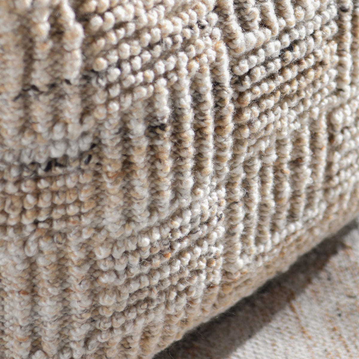 Caramel Multi Performance Indoor/Outdoor Performance Vico Pouf 18"x18"x14" Collection